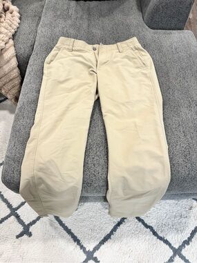 Under Armour Men's Beige Khaki golf Pants
